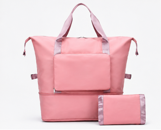 Bolso Totebag Plegable color Rosa